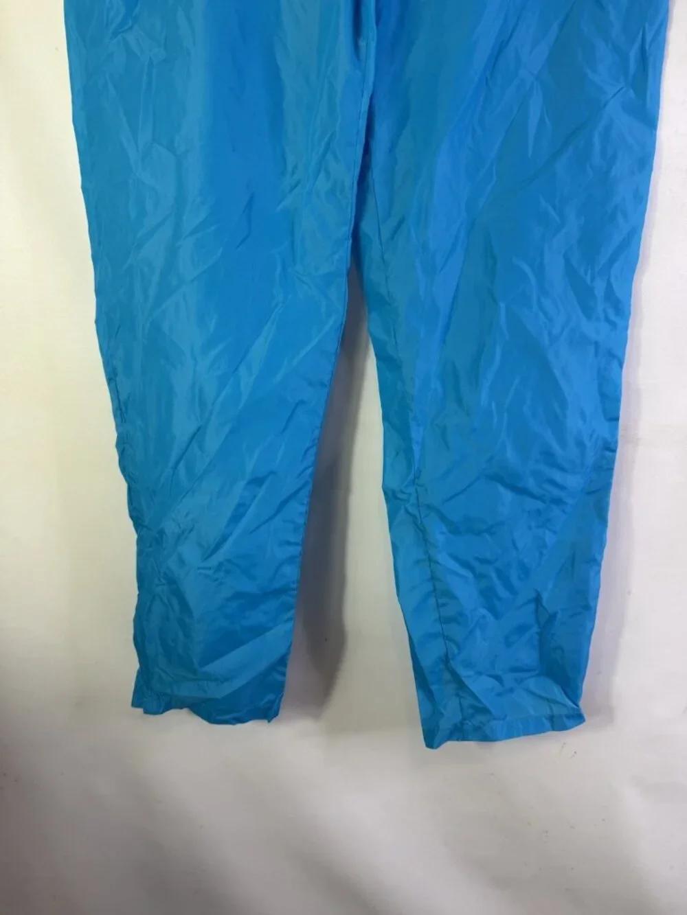 Vintage 80s Nike Pants Soft Shell Windbreaker Baggy Blue USA